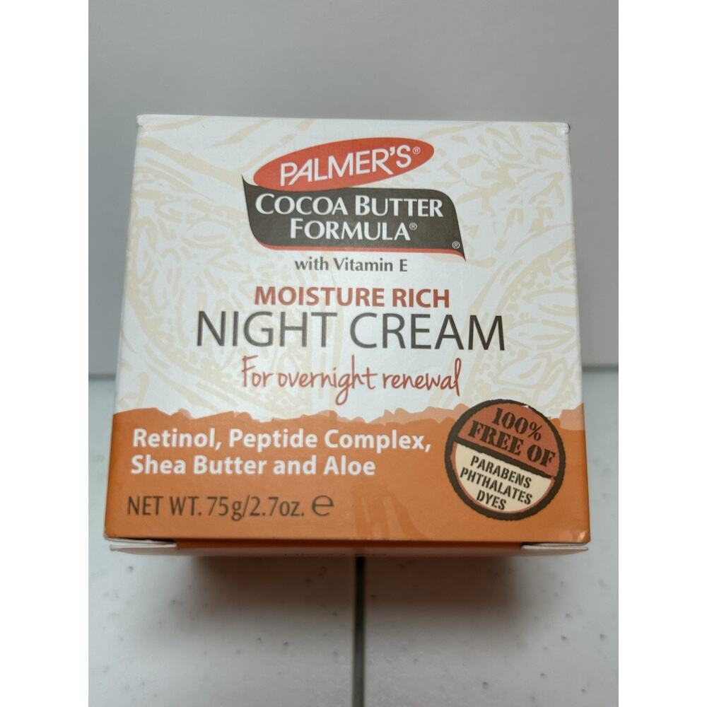 Palmer's Cocoa Butter Formula Night Cream w/ Vitamin E 2.7oz Discontinued Rare